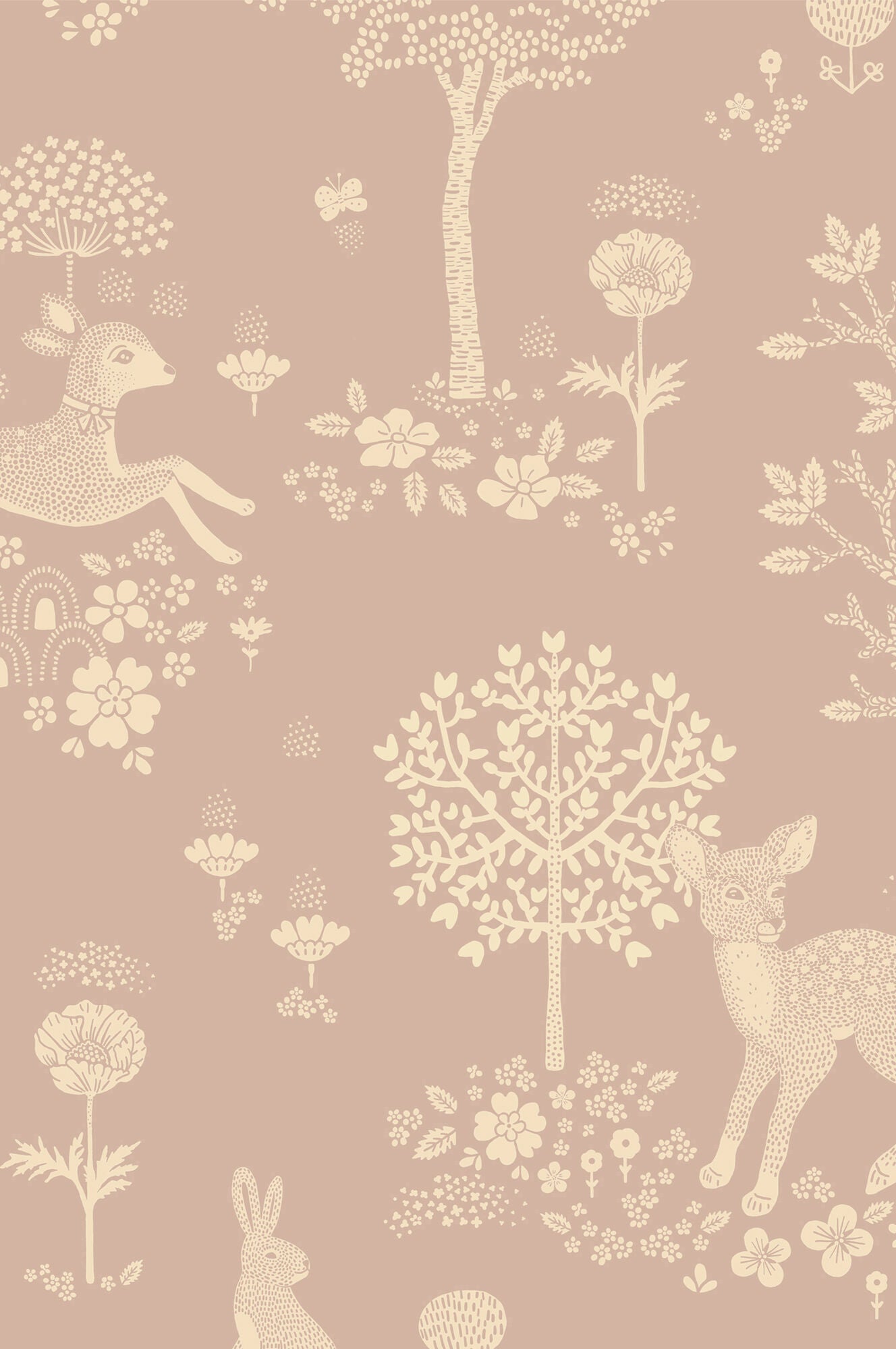 Majvillan Tapet Summer Fields, Dreamy Lilac