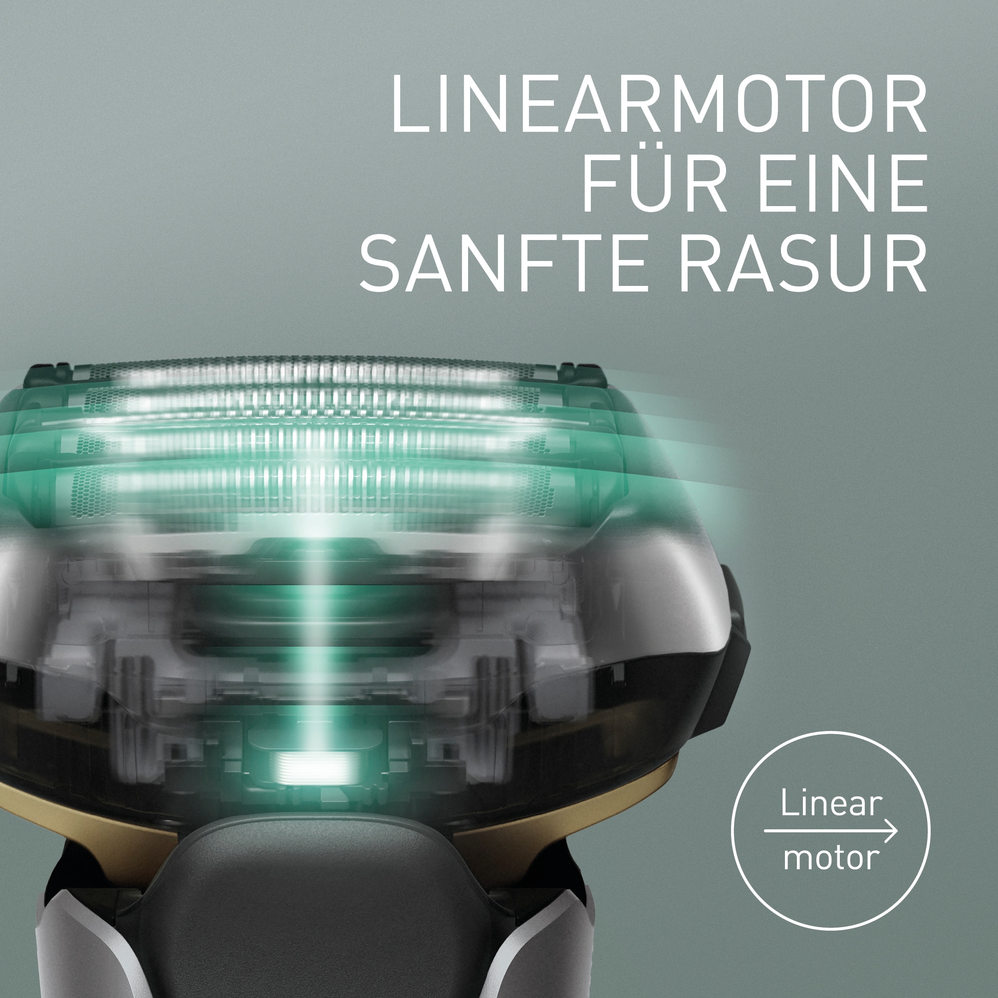 Panasonic Elektrorasierer »ES-LV69-S803« ausklappbarer Langhaarschneider 5-Klingen-Premium Nass-Trocken-Rasierer