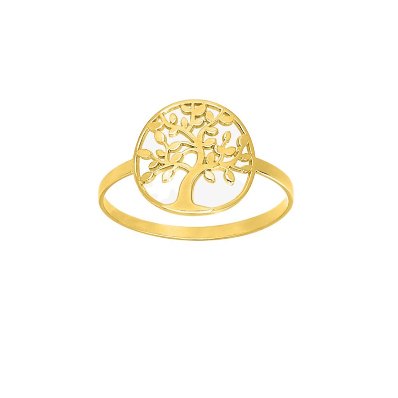 Bague Femme - Or 18 Carats - Arbre de vie