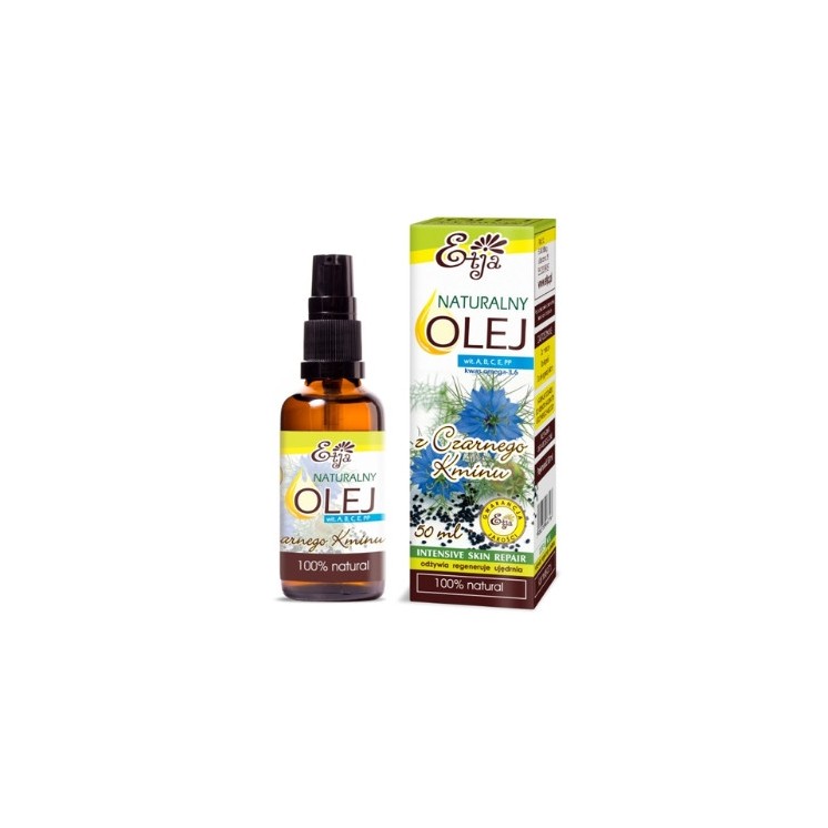 Etja Natuurlijke Zwarte Komijnolie 50 ml