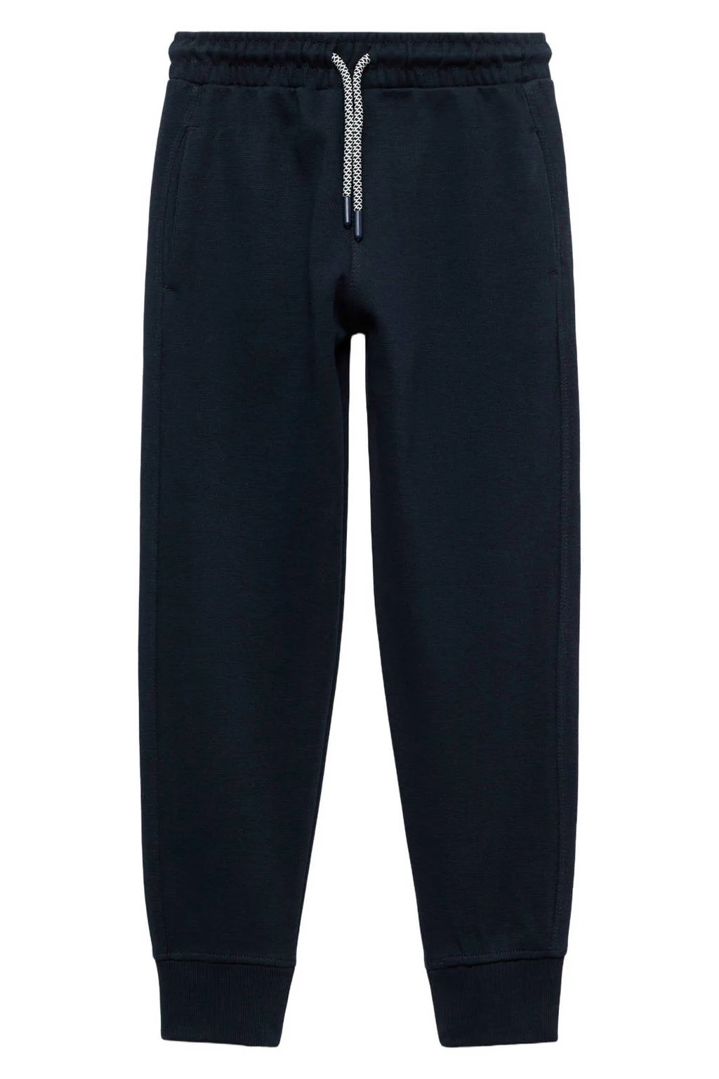 Mango Kids joggingbroek donkerblauw