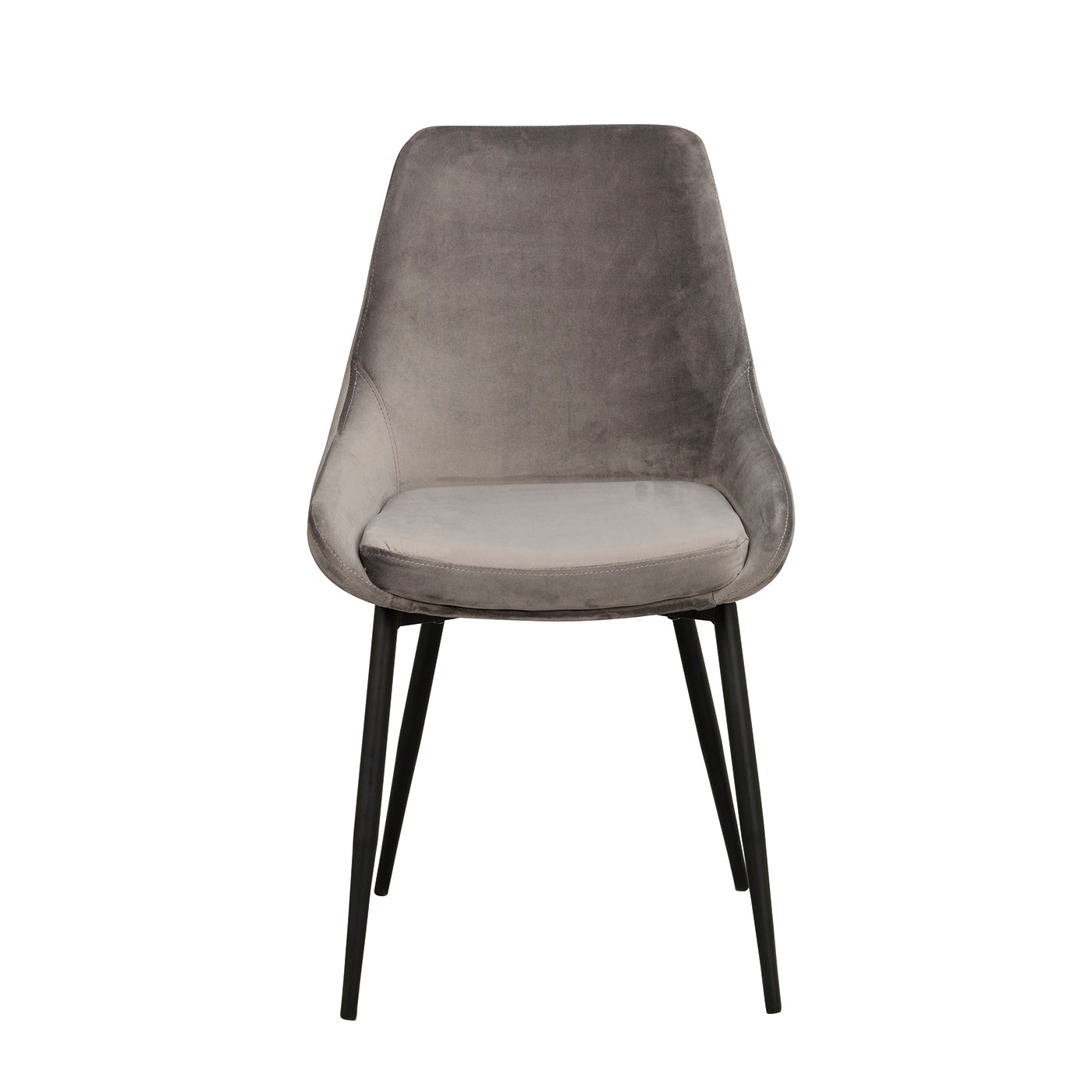 Eetkamerstoel Sierra velvet Grijs