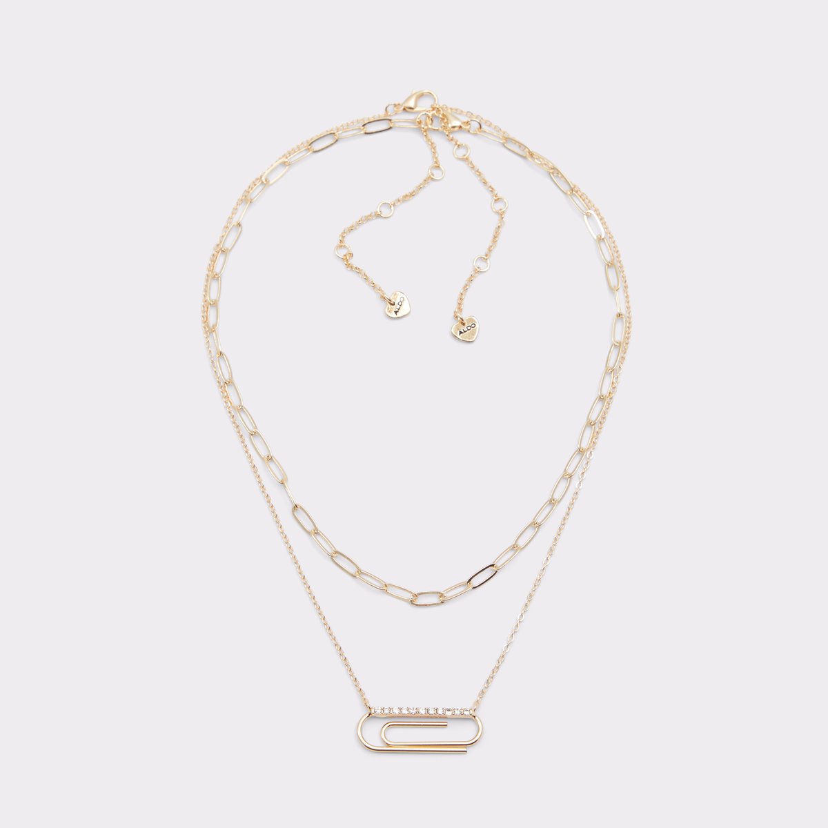 Berederyn Gold-Clear Multi Women Necklaces