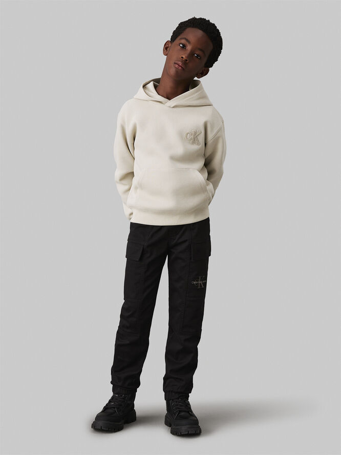 Calvin Klein ESSENTIAL WOVEN CARGO PANTS Ck black