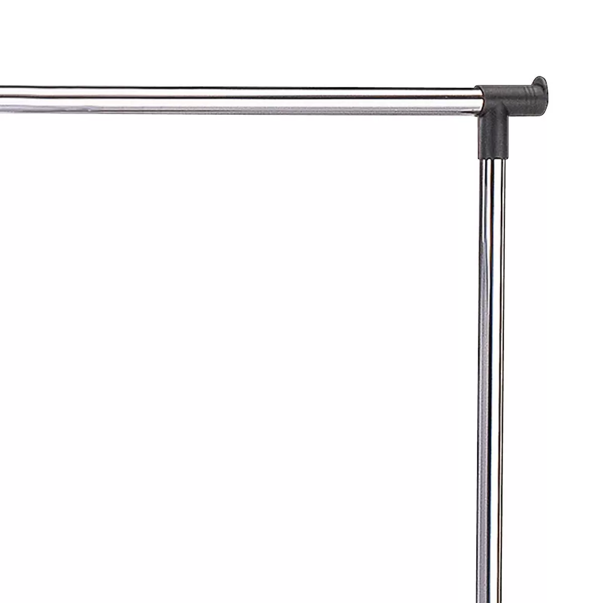 Rollgarderobe Frank silber,schwarz