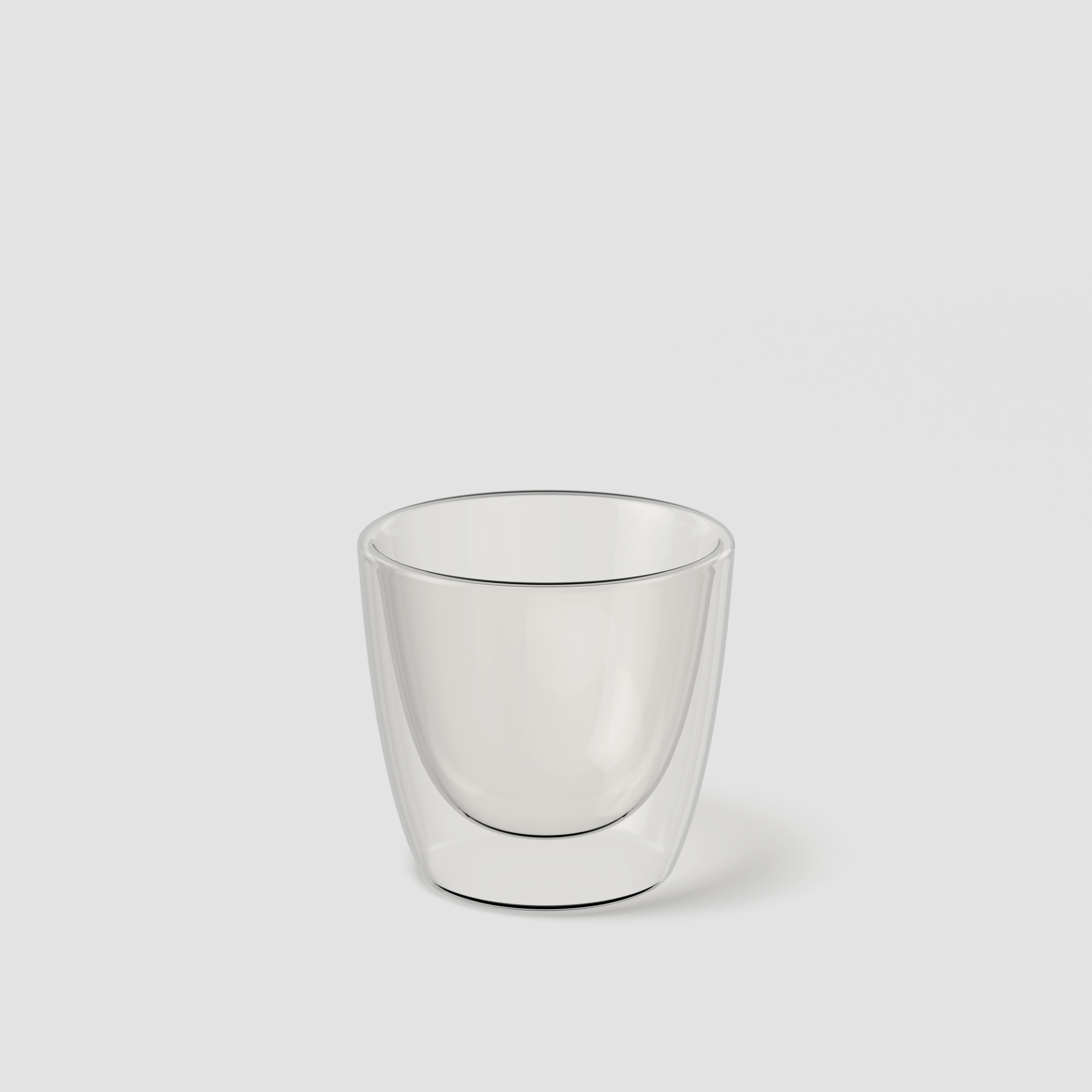 Artesano Glass coffee mug Clear, 6.1 oz, borosilicate glass