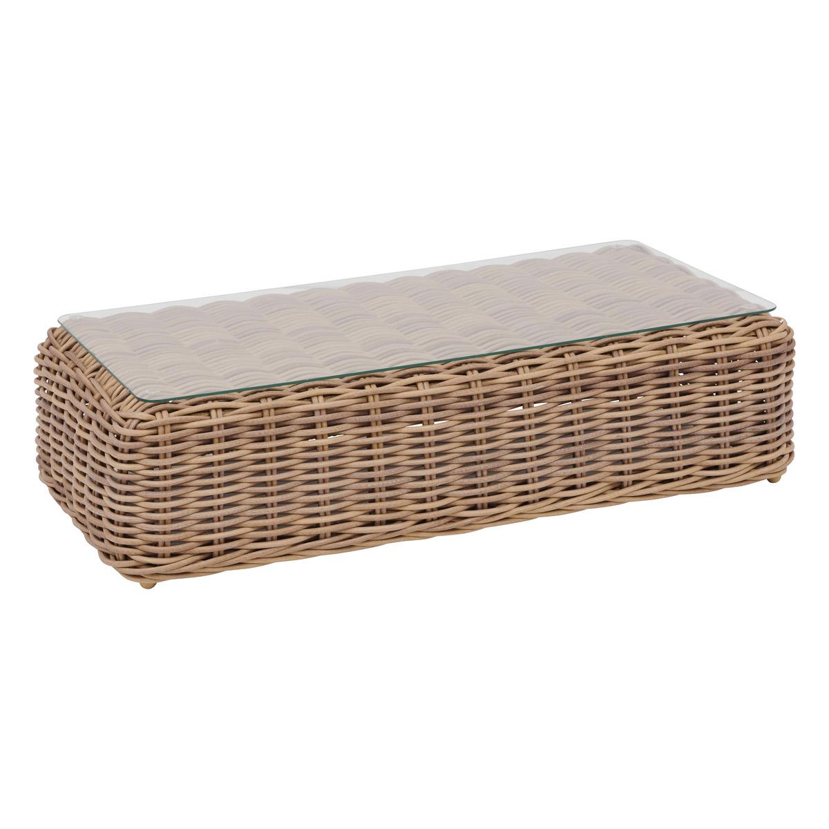 TABLE BASSE SAVINIA RECTANGLE TAHINI