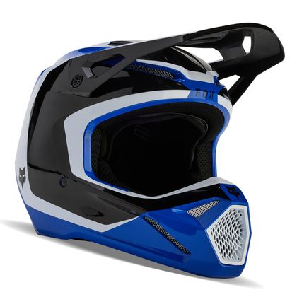 Casque cross Fox YOUTH V1 NITRO - Bleu