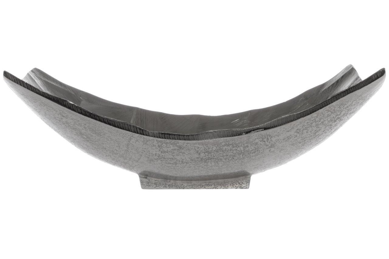 Metallschale JASMINR - silber - 28x21 cm