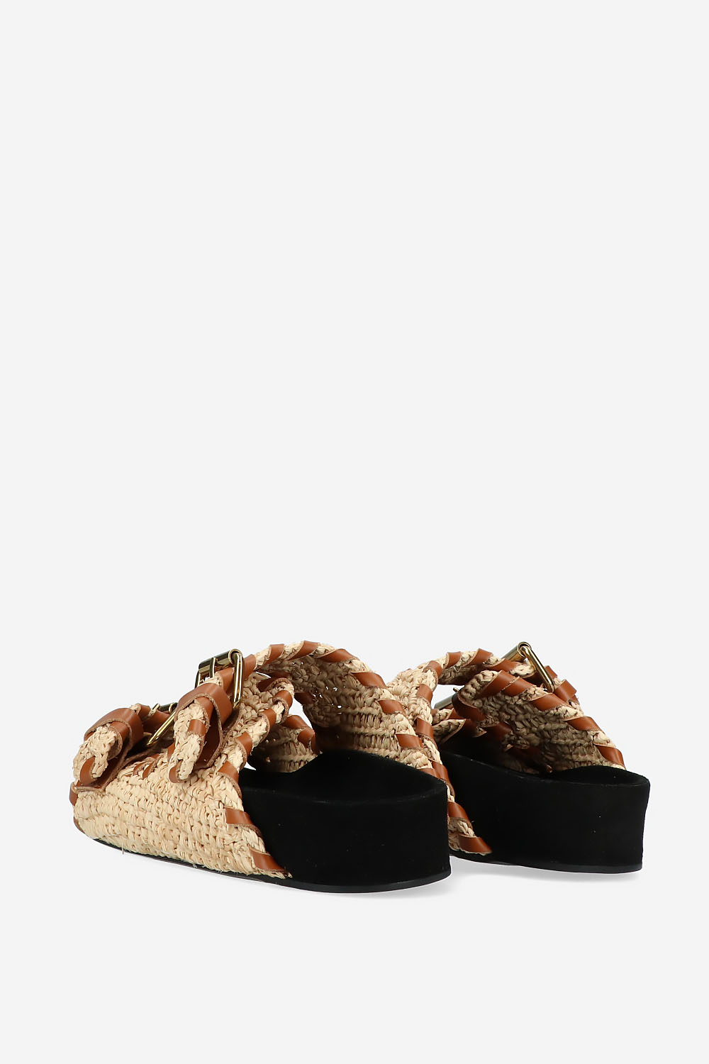 Lennyo raffia sandals