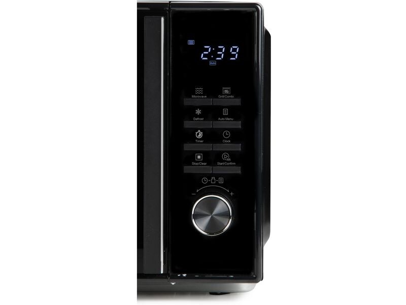 Domo Mikrowelle mit Grill DO22501G Schwarz Mikrowelle mit LED-Anzeige