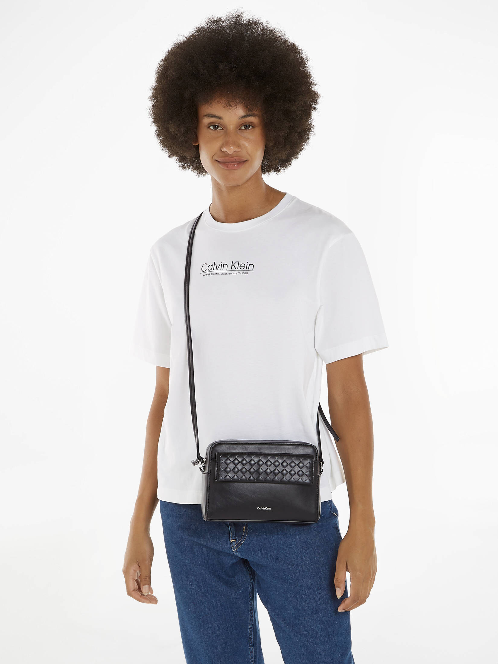 CALVIN KLEIN| Damen Kameratasche MINI QUILT