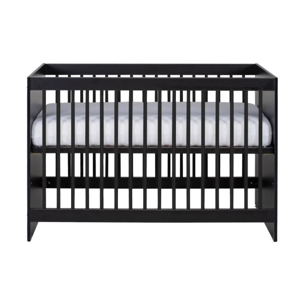 Europe Baby Nova Babykamer Zwart | Bed 60 x 120 cm   Commode   Kast