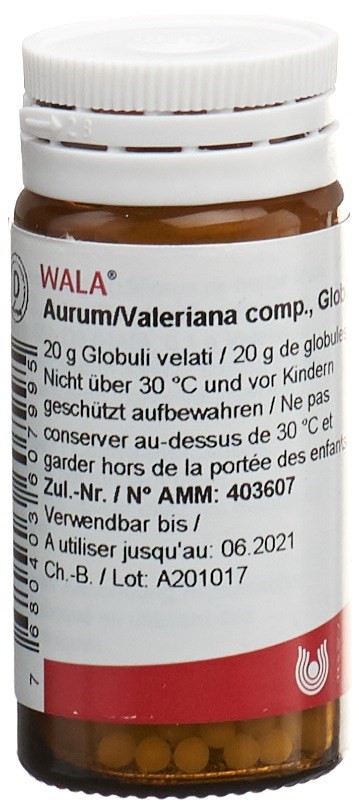 WALA Aurum/Valeriana comp. Glob Fl 20 g