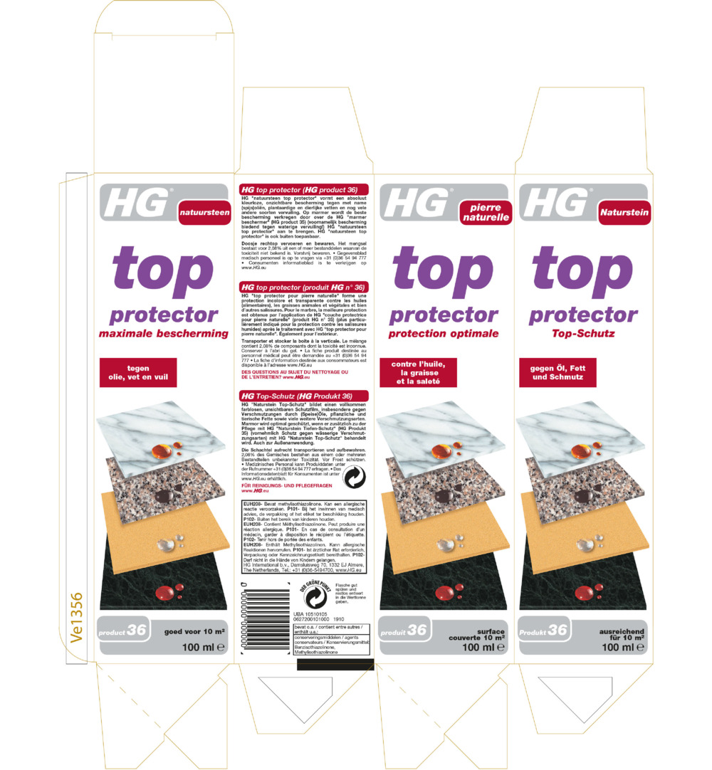 Hg Topprotector Voor Marmer 36 (100 ml)
