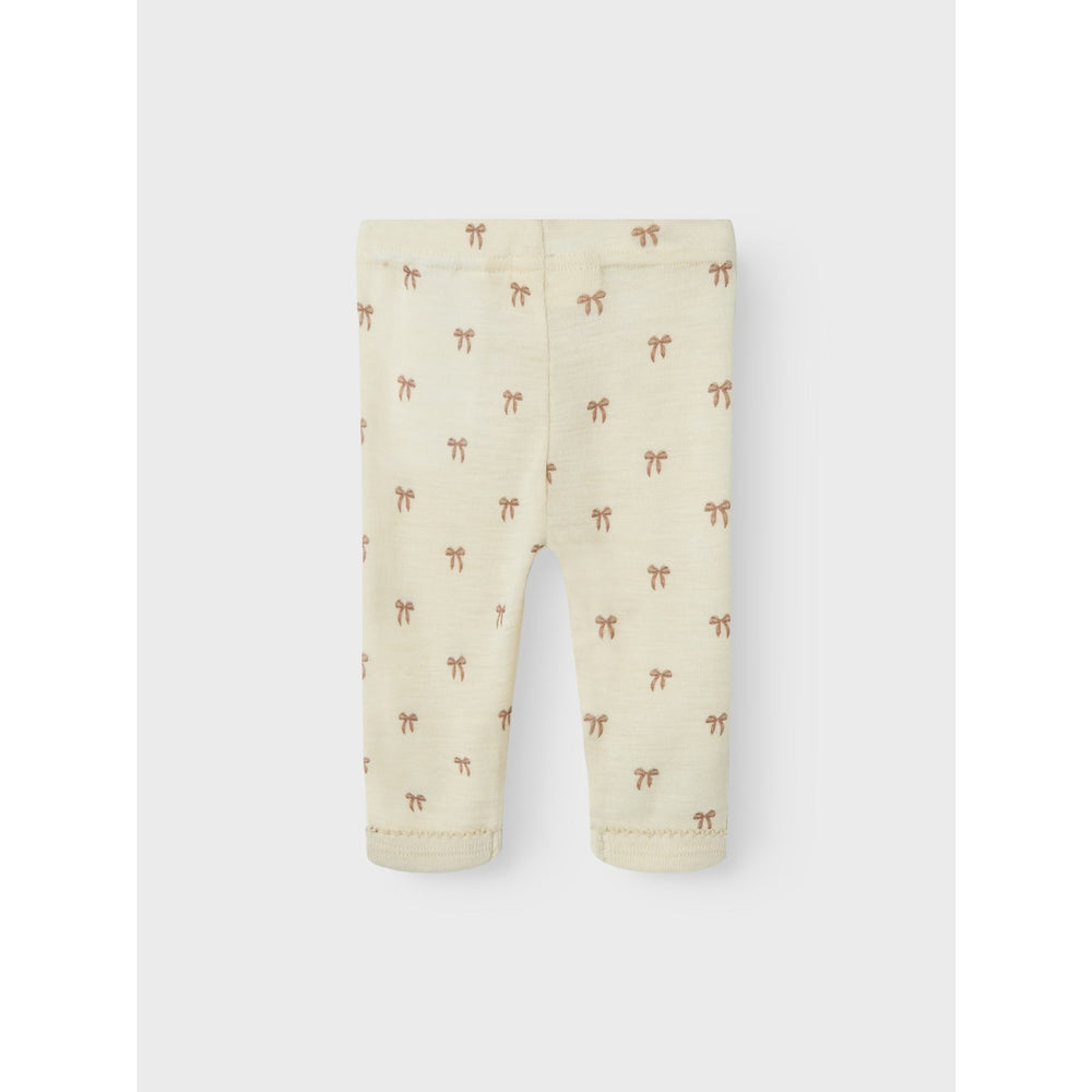 Køb Lil'Atelier Turtledove Melange Nbfnalu Wo/Mo Slim Leggings Lil Noos