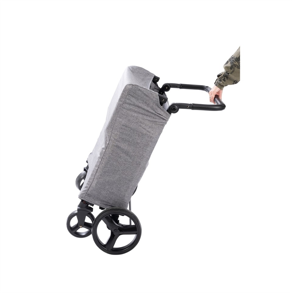 BabyTrold - Fun Klapvogn (inkl. sæder) Grå