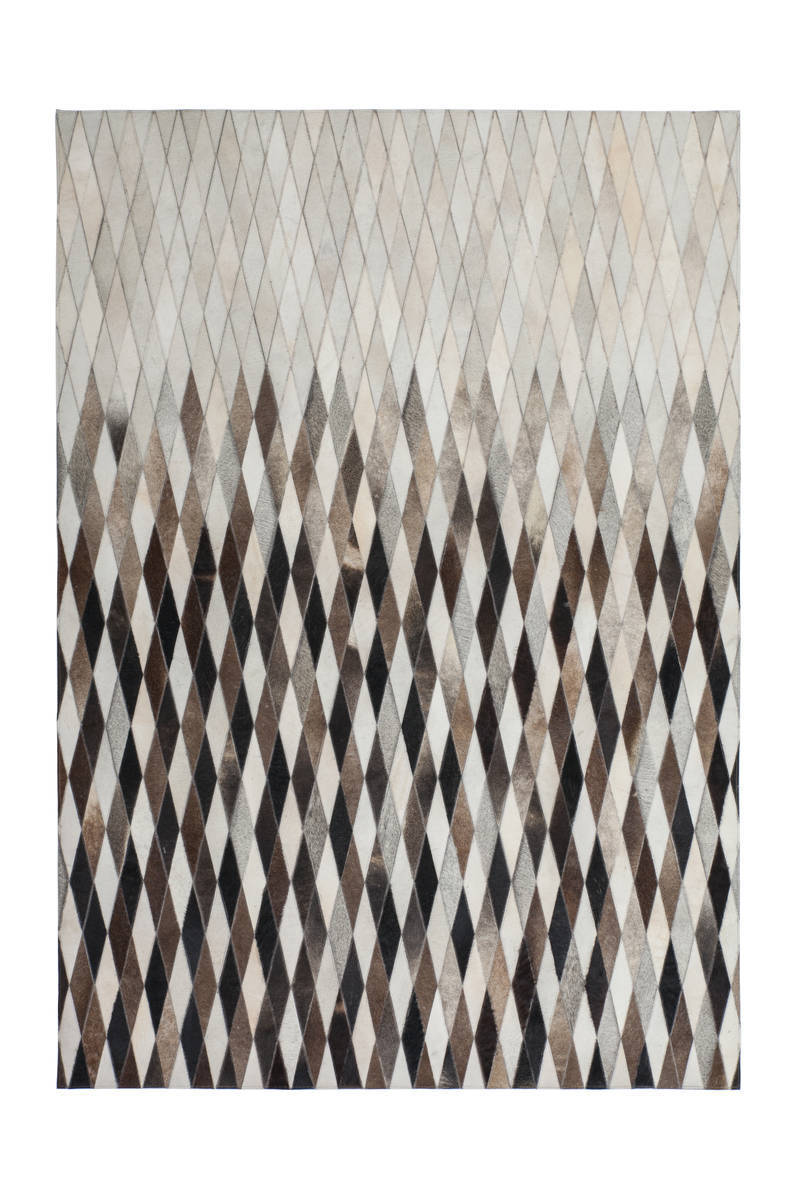 Lederteppich ECLIPSE 500 - grau - 80x150 cm