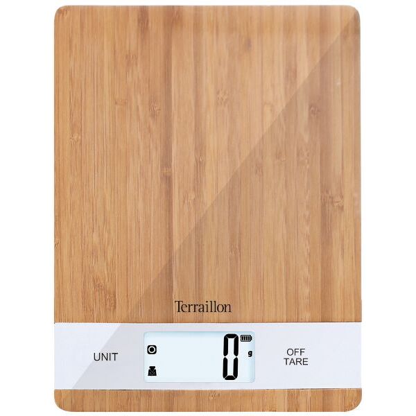 Balance de cuisine 5 kg - Bambou USB