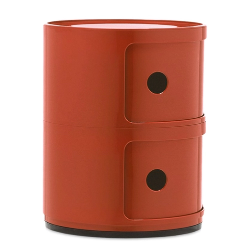 Nachtkastje Componibili 2 orange