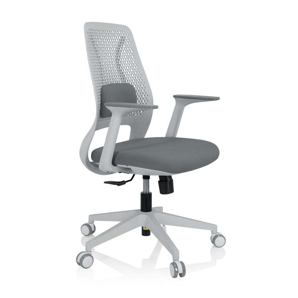 Home Office Bürostuhl PARFERIO W Stoff mit Armlehnen hjh OFFICE