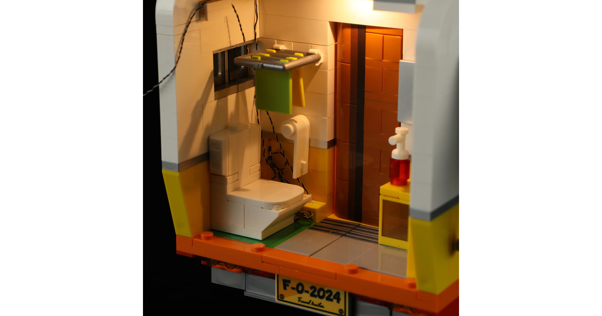 LumibricksVacation - Travel Trailer Constructiespeelgoed  (F9032)