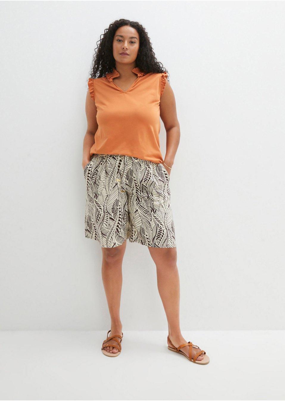 Bermuda en viscose