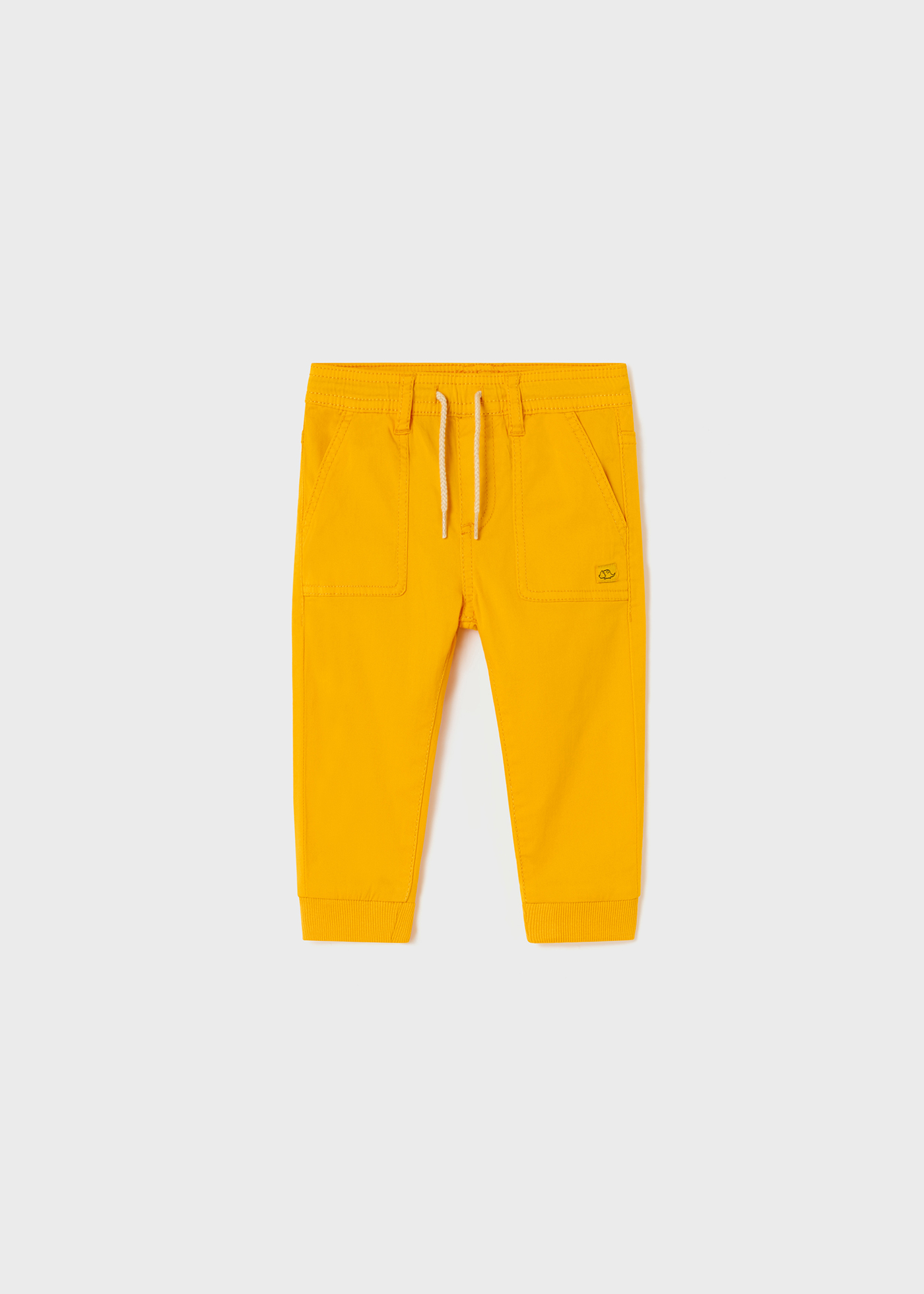 Calça de moletom infantil de algodão