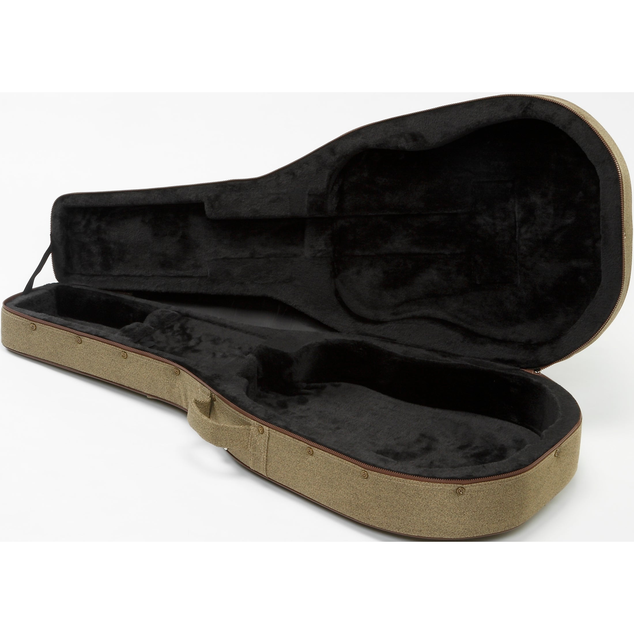 Ibanez Foamed FS40DA case voor Ibanez AW, AVD, V, PF, PF1512 western gitaar tweed