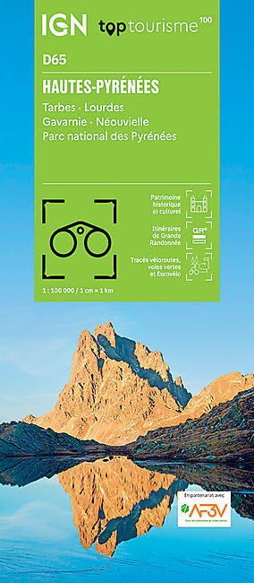 IGN - HAUTES-PYRENEES D65 TOP TOURISME 100 IGN