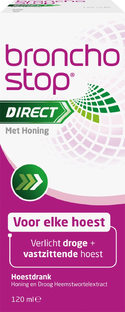 Bronchostop Direct met Honing Hoestdrank 120ML