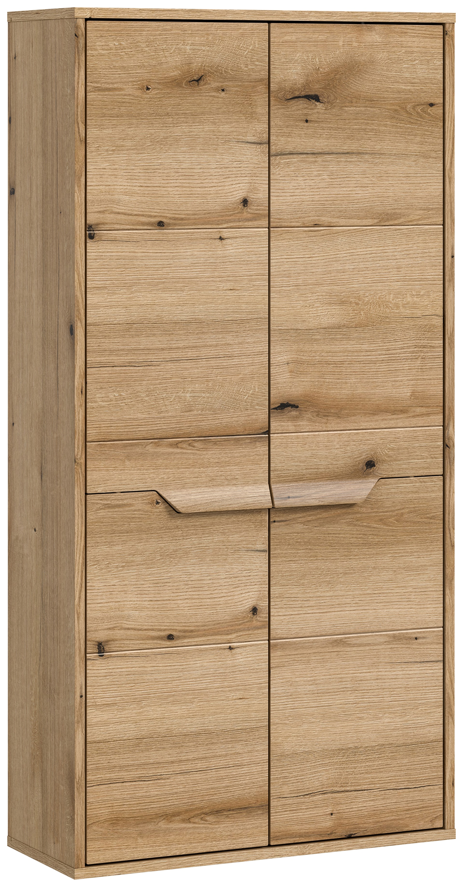 Midischrank Zeno braun B/H/T 64x132x32 cm