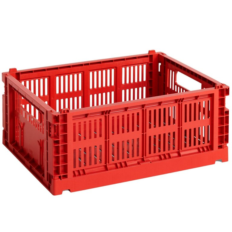 Kratjes Colour Crate M Red - set van 2