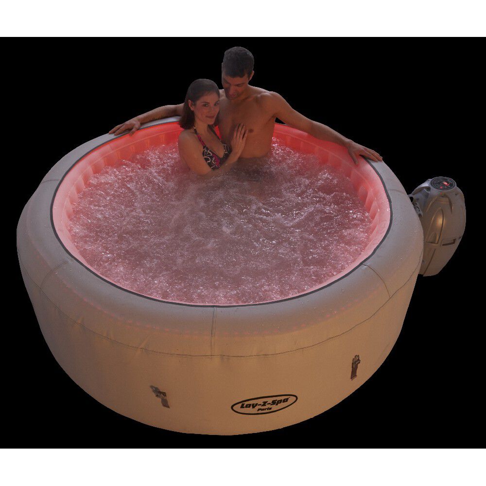Spa rond Lay-Z-Spa® Paris Bestway 4 à 6 places Ø196 x H66 cm