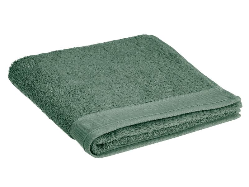 Weseta Waschlappen Douceur 30 x 30 cm Grün Waschtuch