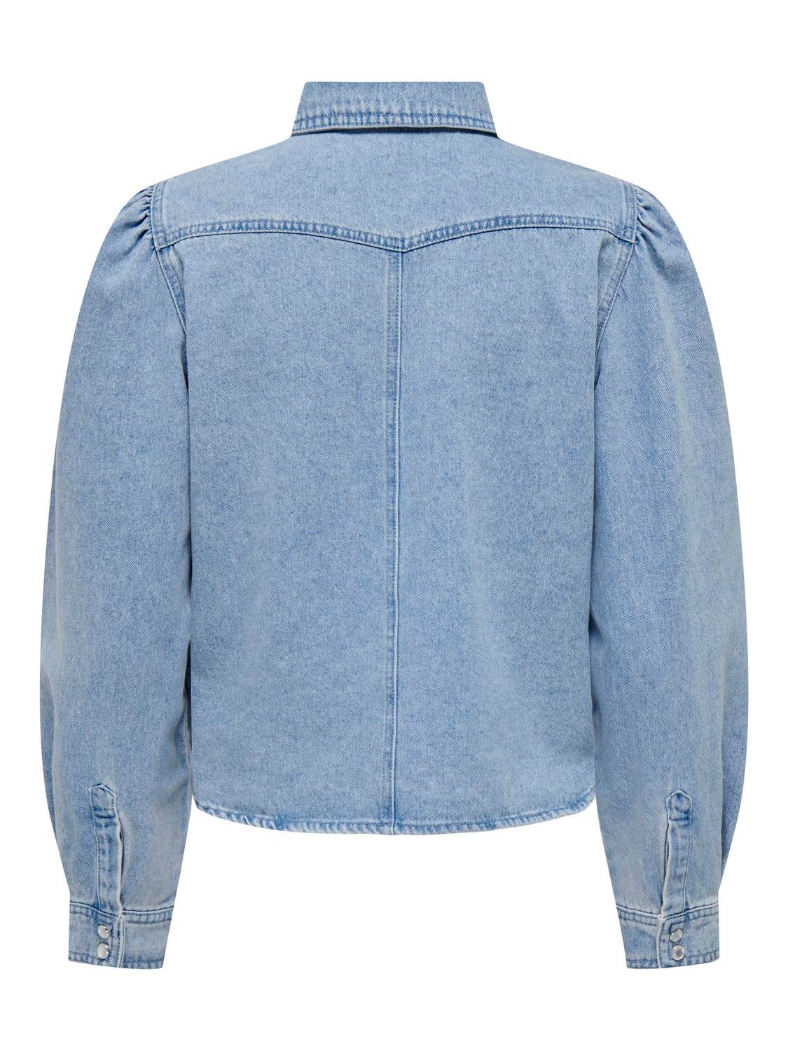 ONLCOREY Jeanshemd Light Blue Denim