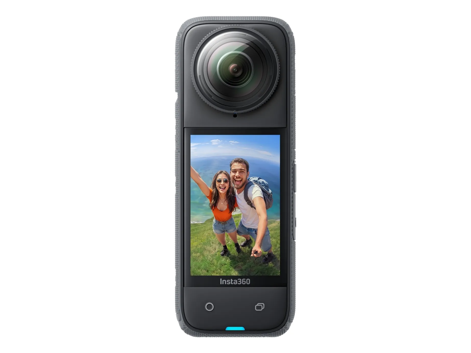 Insta360 X4 - 360° action-kamera - 8K / 30 fps - 72 MP - Wi-Fi, Bluetooth op til 10 m - sort