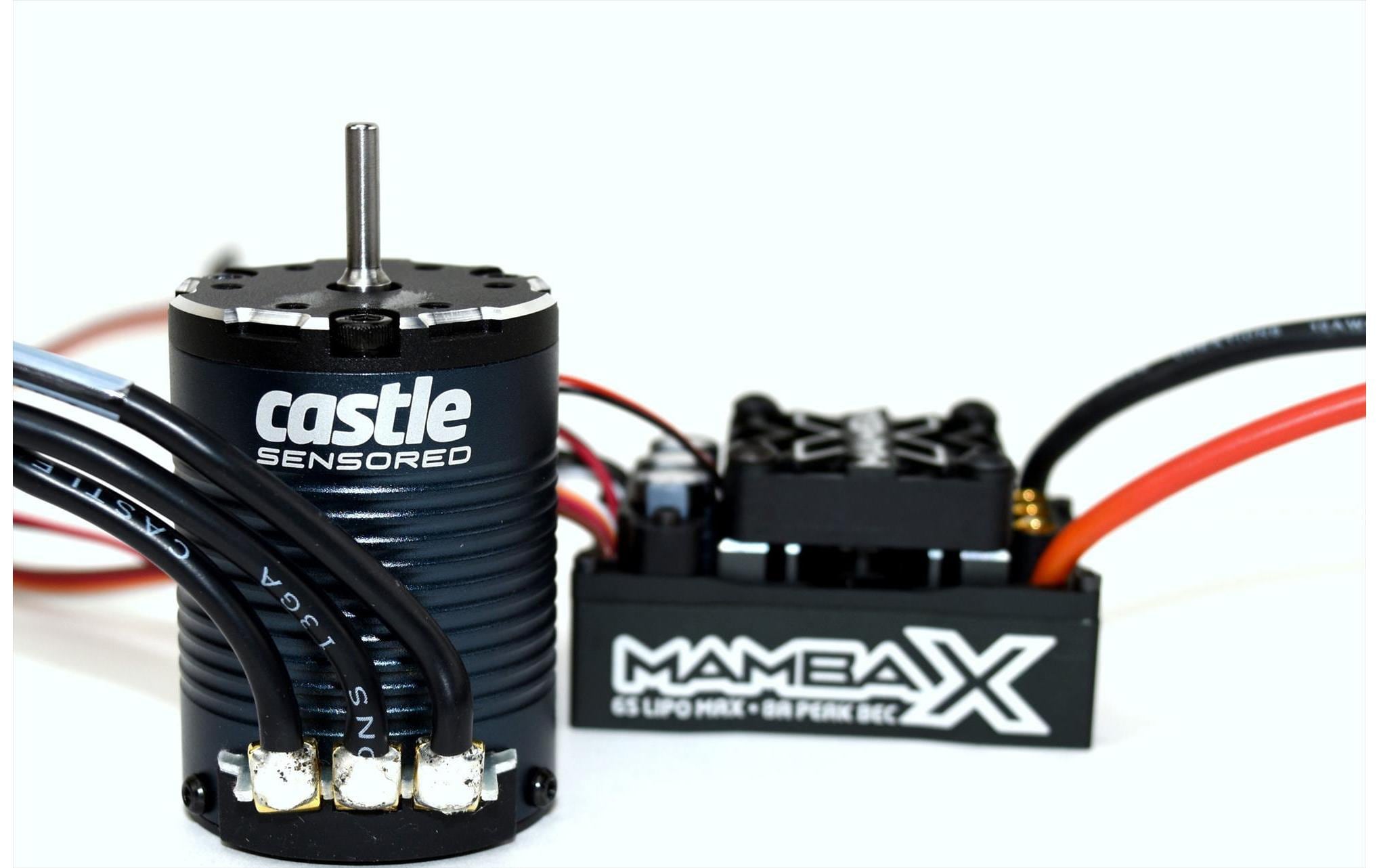 Brushless-Antriebsset Mamba X Combo 1406-2280kV<br>Motor und Regler für 1:10 Modelle