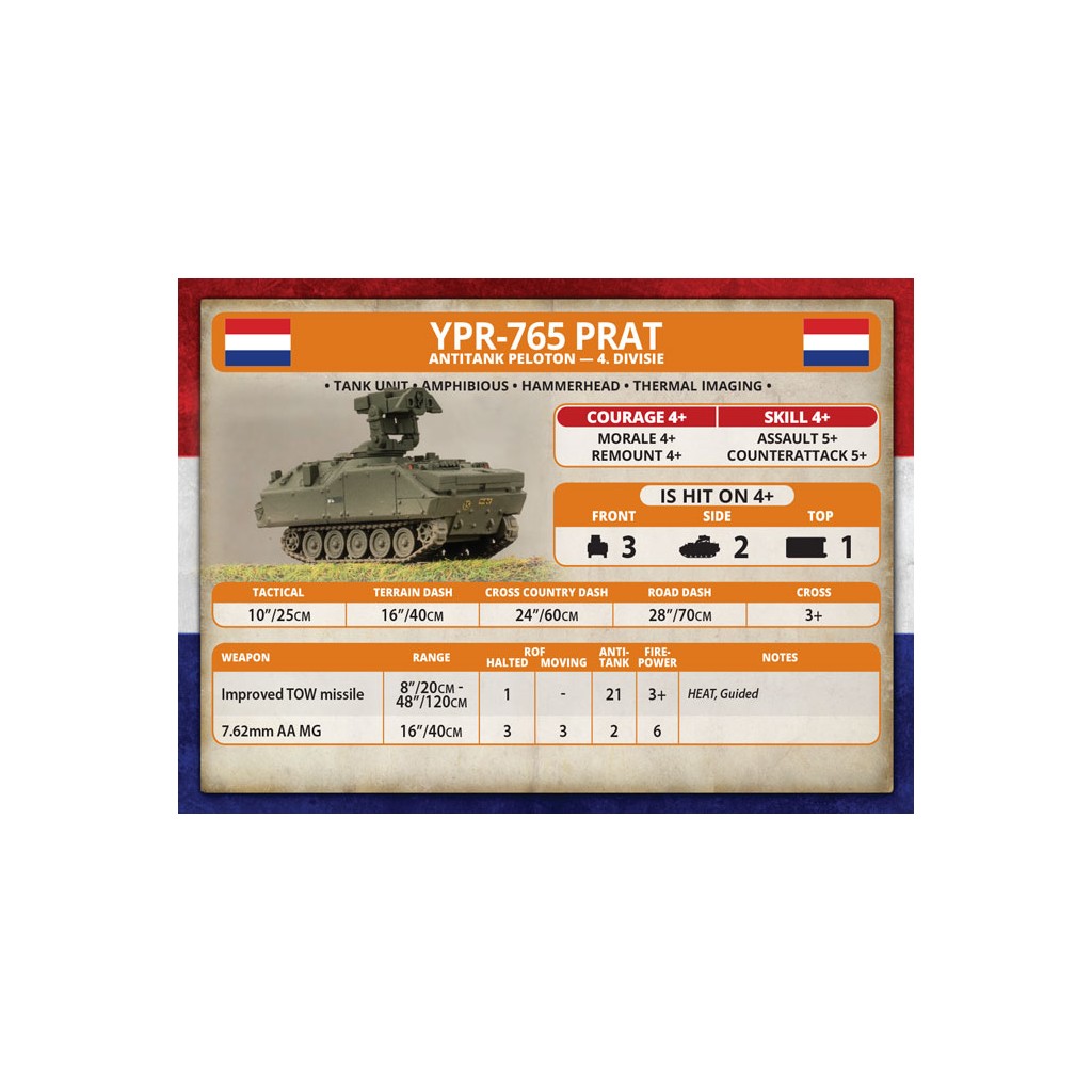 Team Yankee - Dutch YPR-765 Platoon