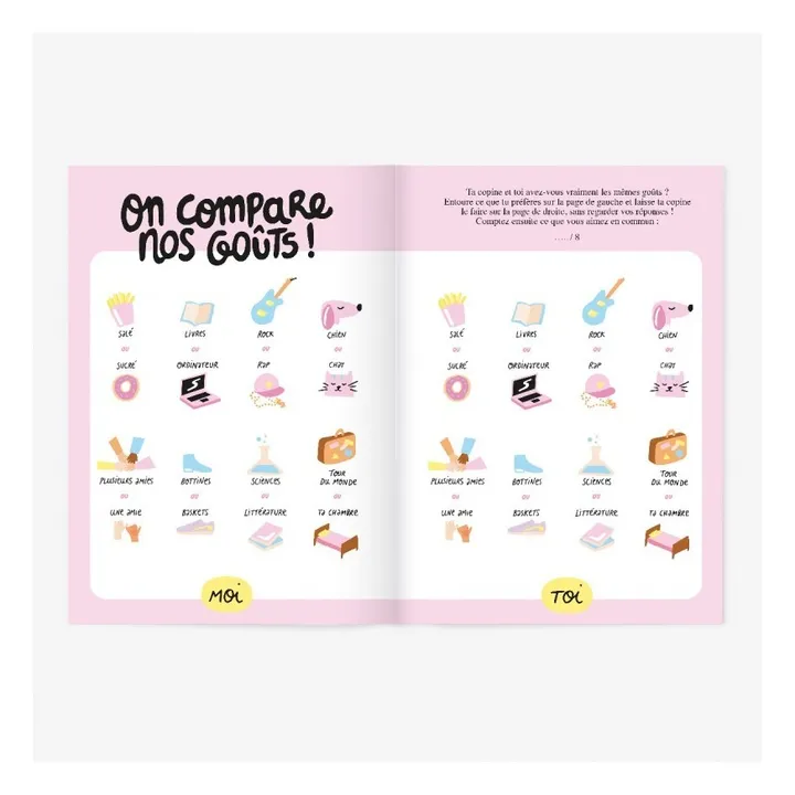 Minus Editions Cahier d'amitié - Gang de filles