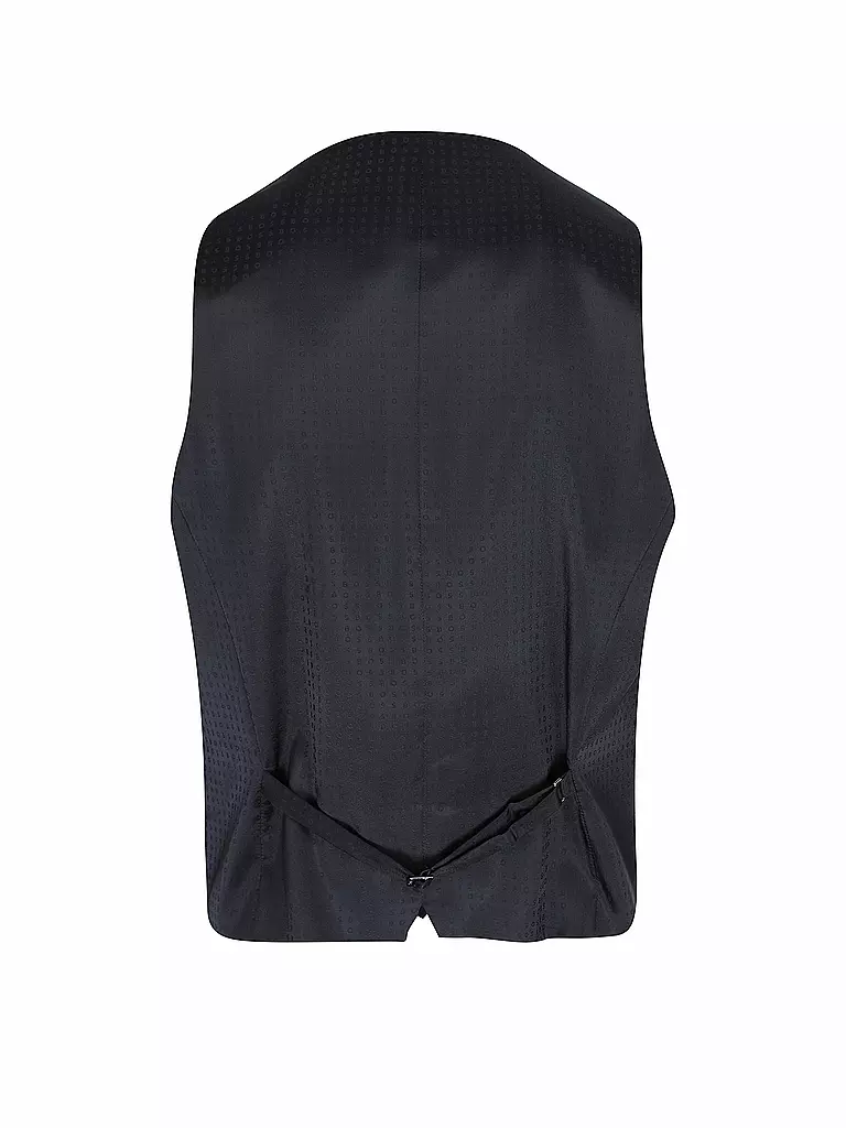BOSS Anzugweste blau