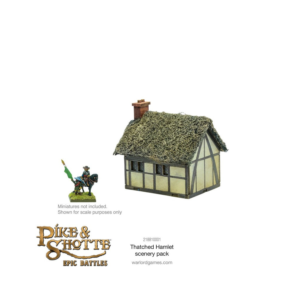 Pike & Shotte Epic Battles - Thatched Hamlet Scenery Pack