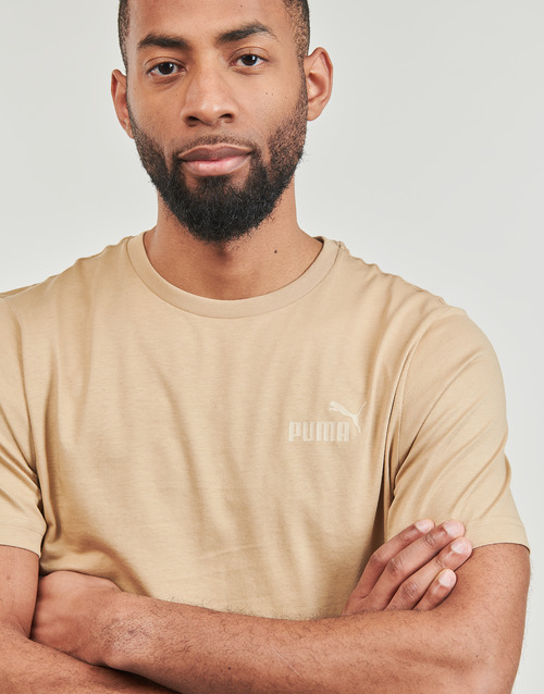 Puma - ESS SMALL LOGO TEE (S) - Beige