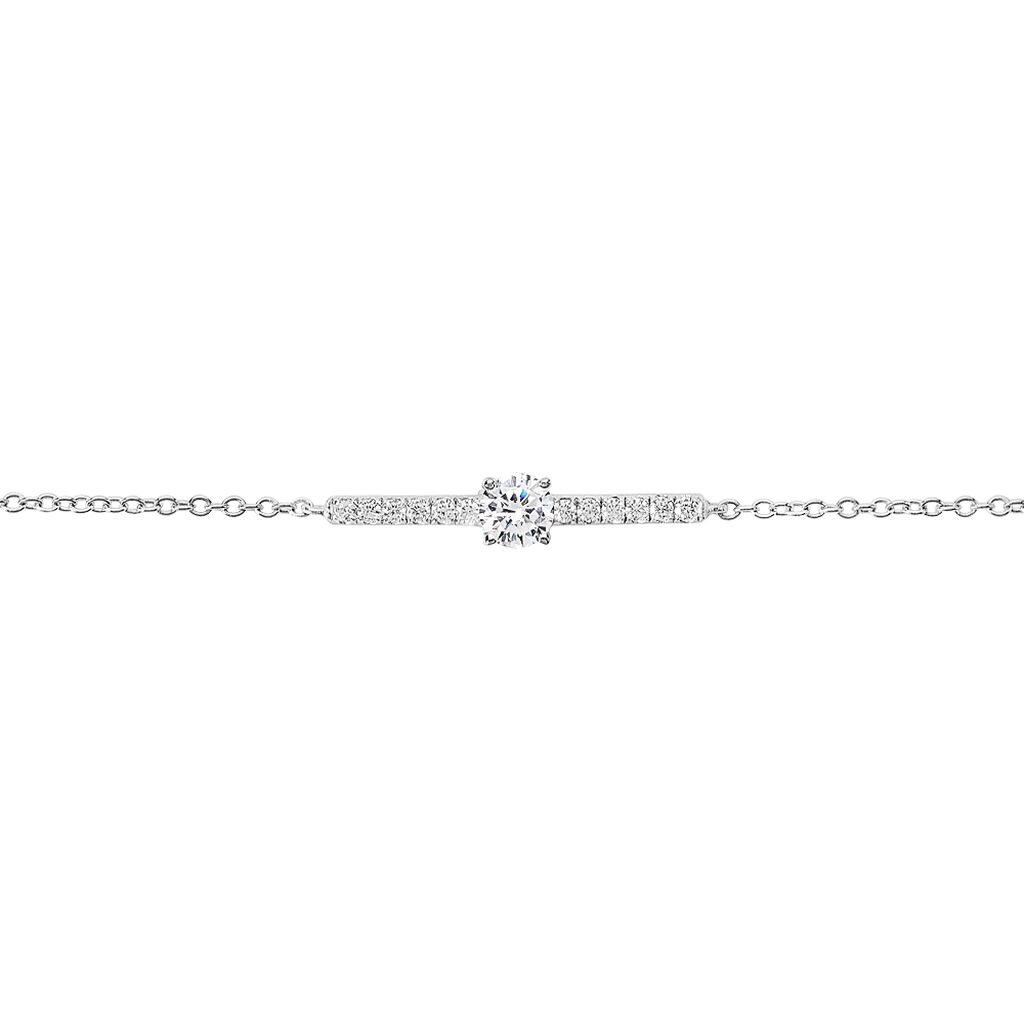 Bracelet Tovia Argent Blanc Oxyde De Zirconium