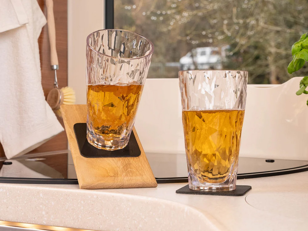 Silwy Longdrink Magnetische kunststof glazen -  set van 6