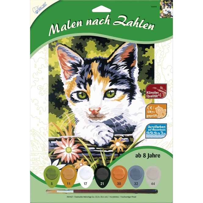 Malen nach Zahlen - Kätzchen