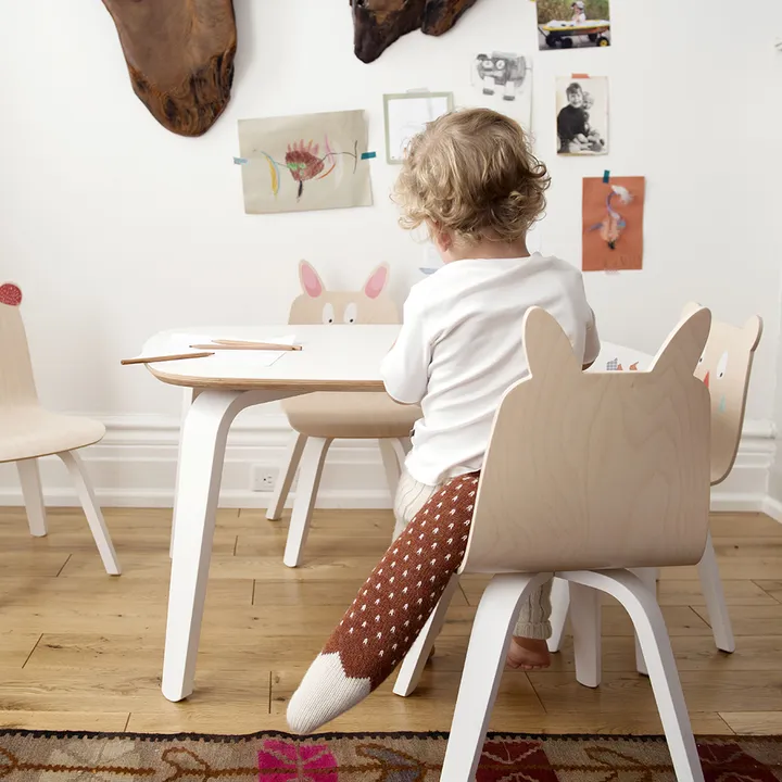 Oeuf NYC Chaises Play lapin - Lot de 2 | Bouleau