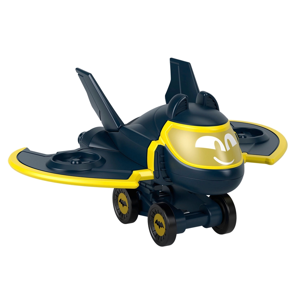 Fisher-Price Batwheels DC 1:55 Spielzeugflugzeug aus Metallguss, Batwing