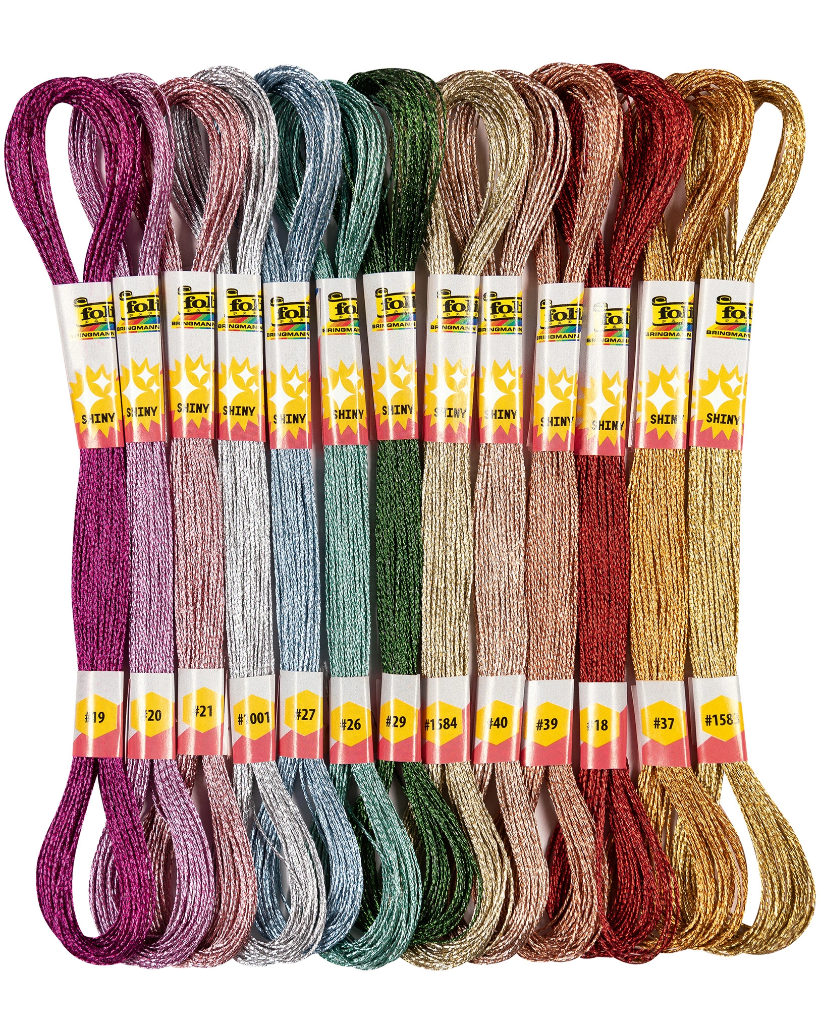 Stickgarn METALLIC 26-teilig