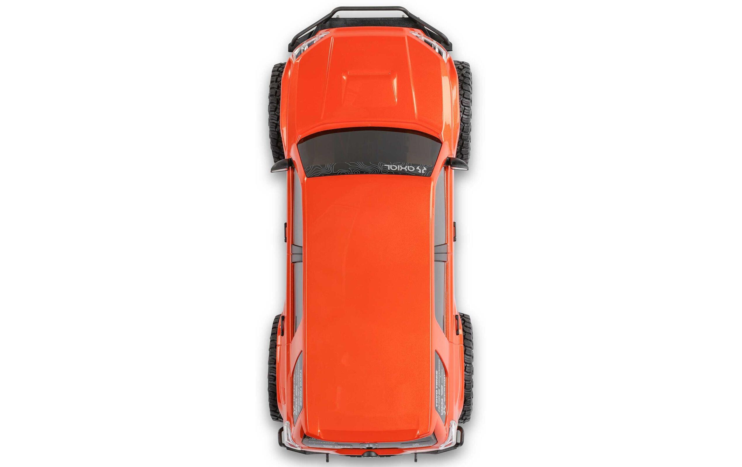 Scale Crawler SCX24 Toyota 4Runner 1:24 RTR - Orange<br>Rock Crawler Brushed 4WD mit Akku & Ladegerät